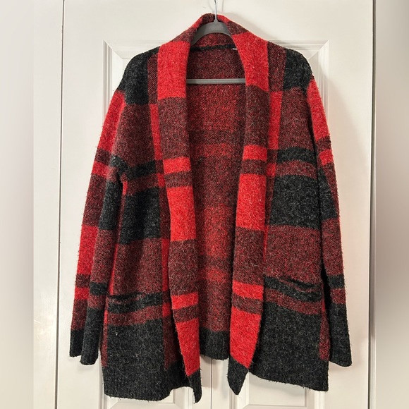 Buffalo Plaid Cyrus Cardigan - Picture 1 of 1